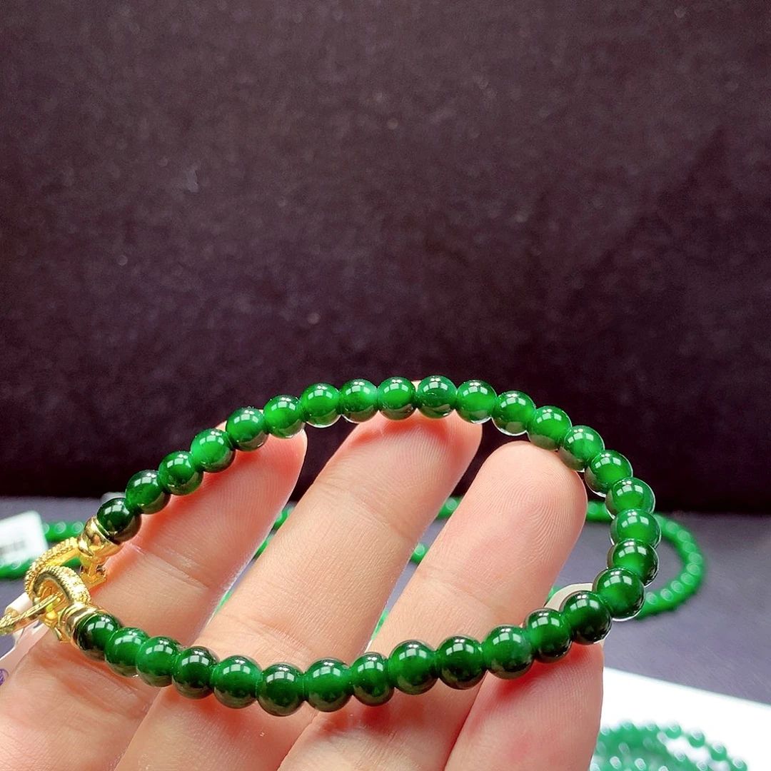 未镶嵌手链翡翠手链