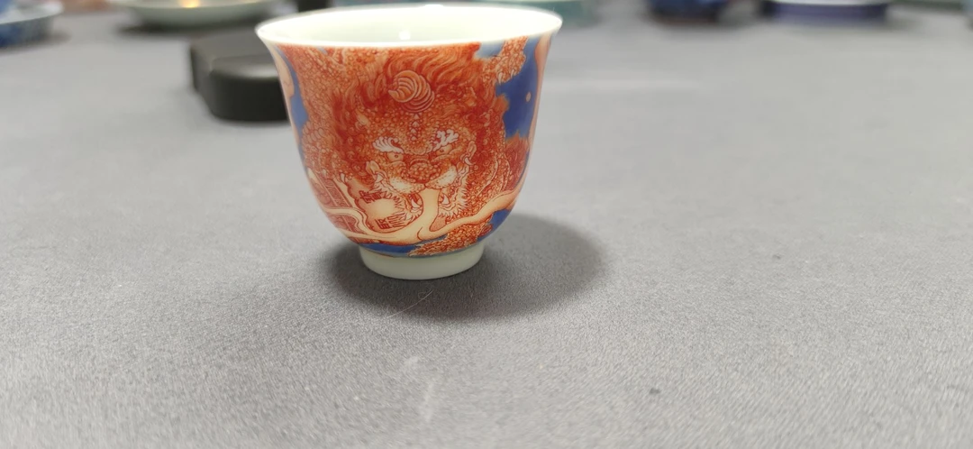 景德镇高温茶具貔貅铃铛杯