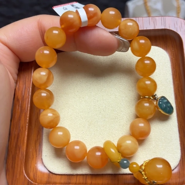 蜜蜡未镶嵌手链手串