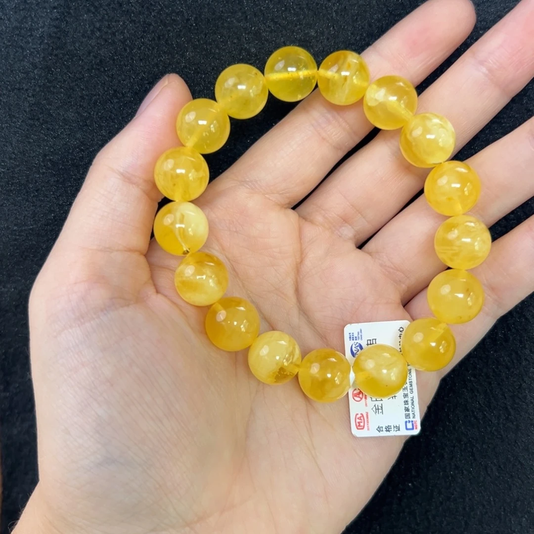 琥珀未镶嵌珠宝奇石