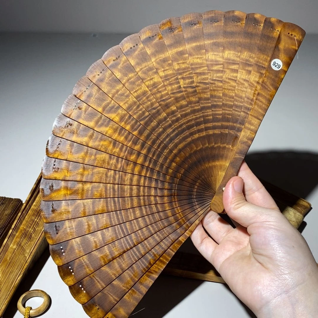 金丝楠毓*金丝楠木扇子929