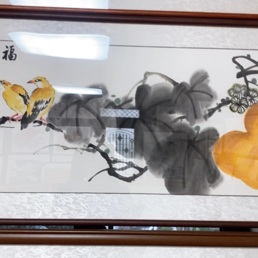 【闪购商品】国画手绘国画带框