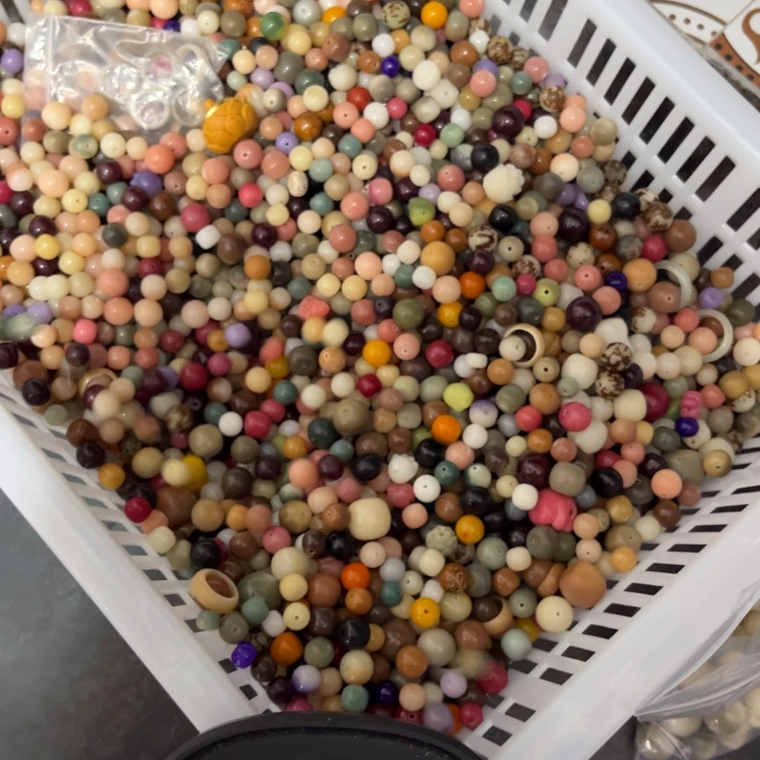 【闪购商品】白玉菩提吊坠z/10-12 260颗混珠微瑕不售后