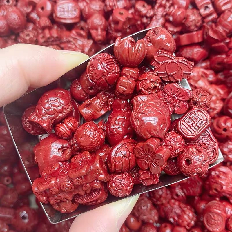 含辰砂工艺品【朱砂直播间过款链接】高含量低含量紫金水飞砂