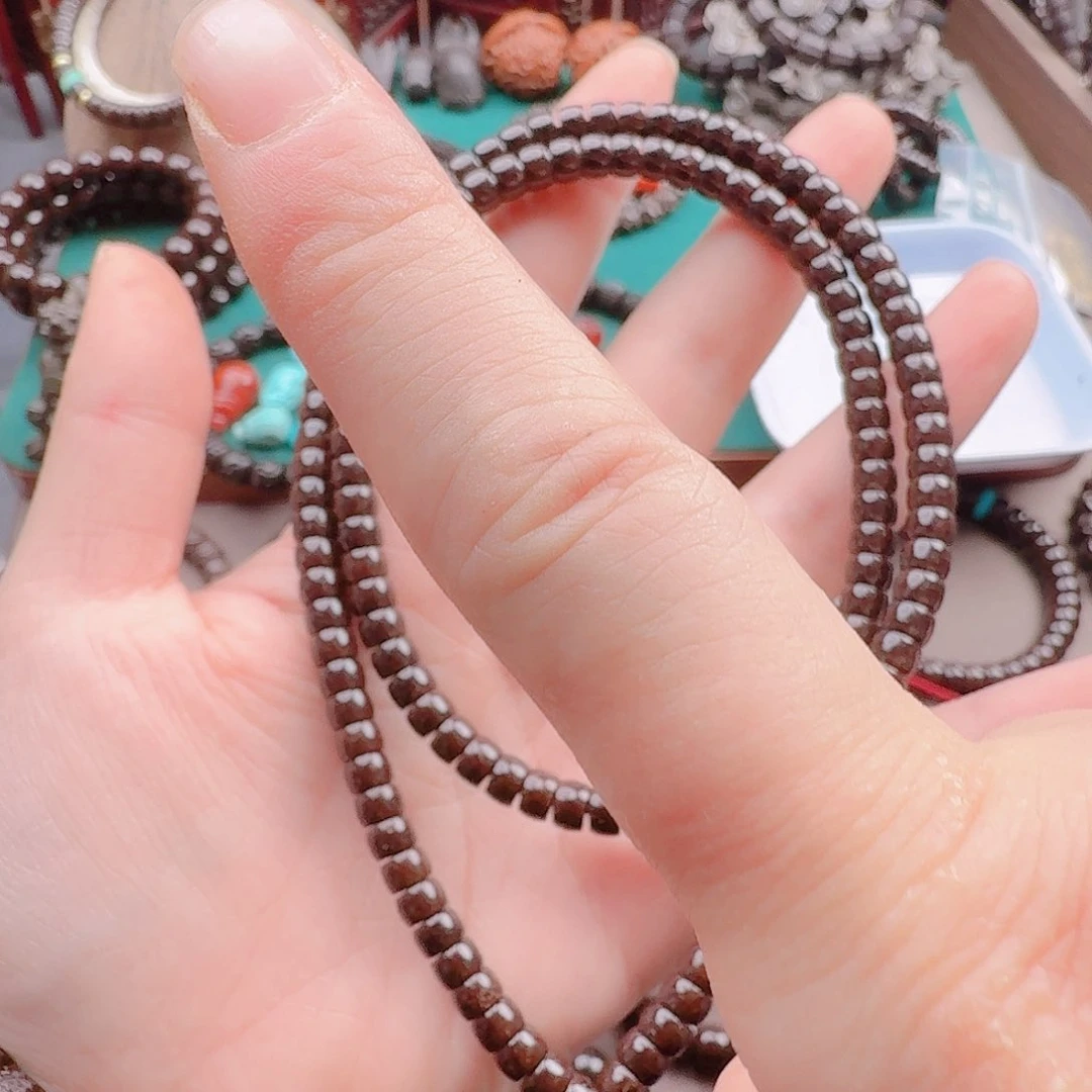 椰蒂手串枫**歇6*4直切138颗手串