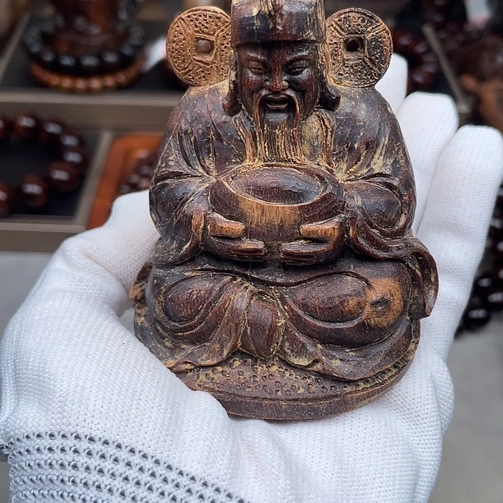 ℒ***এ其他贡木财神大摆件