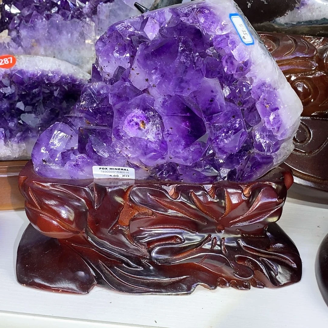 未镶嵌大型摆件（非配饰）紫晶小潘