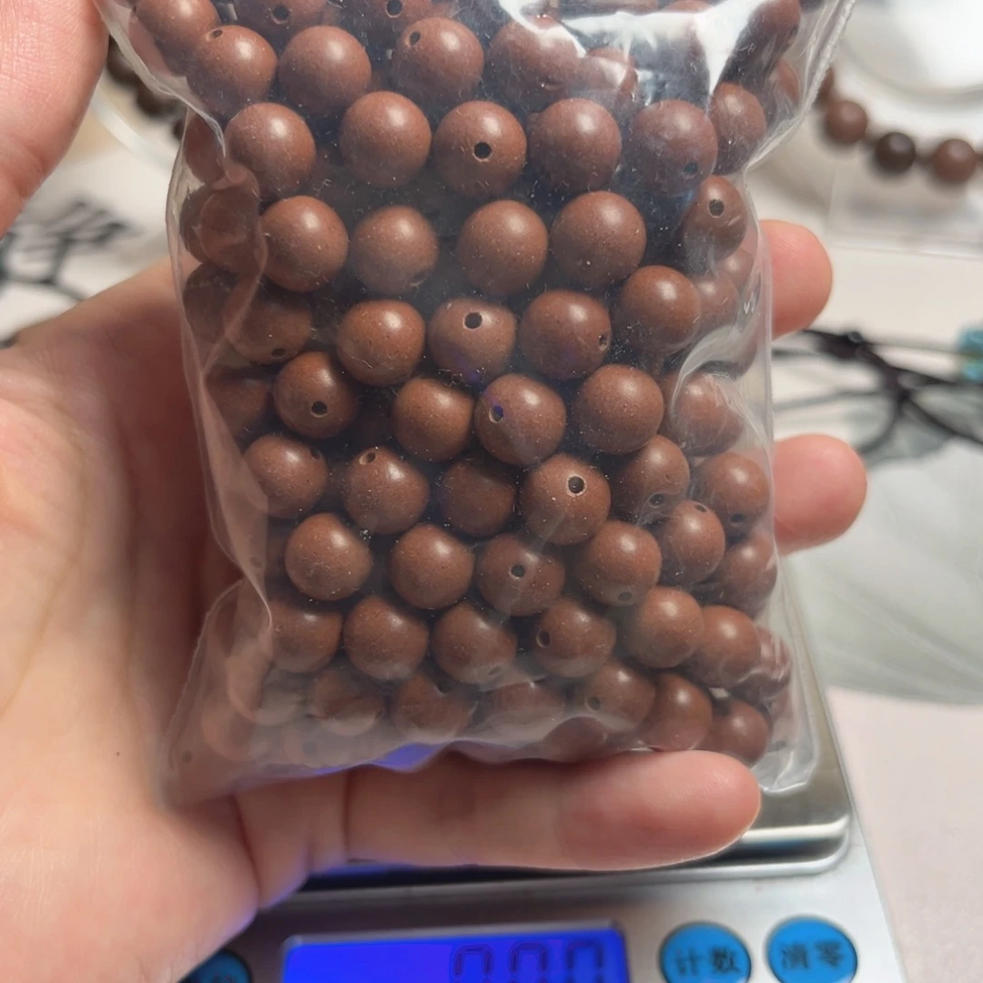泥塑荷塘月色0.8的散珠100克