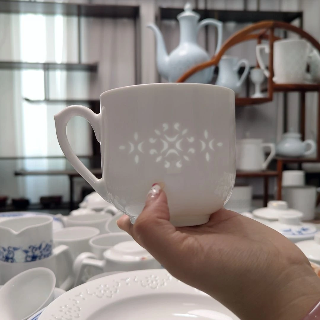 瓷蒲公英大号马克杯一个