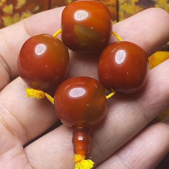 玛瑙/玉髓合金颈饰