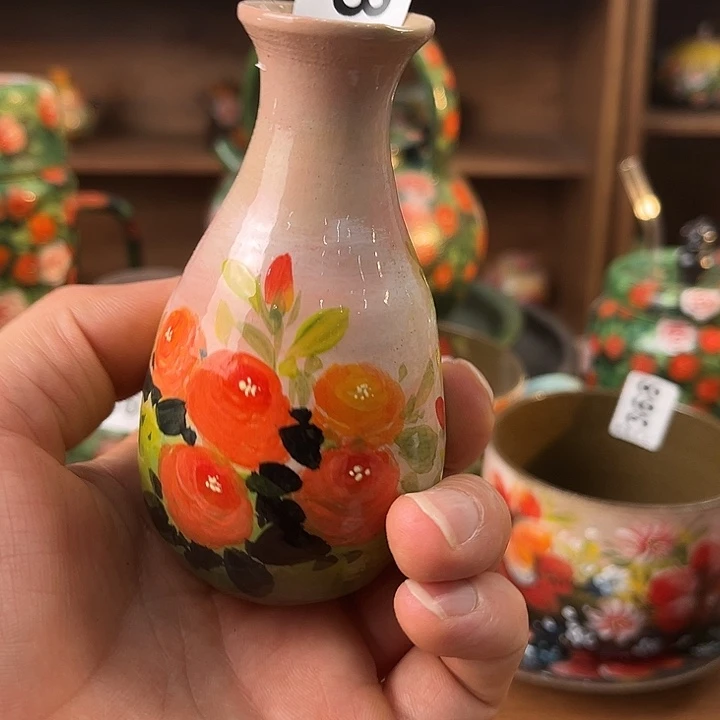 纯纯莫奈油画风纯纯莫奈油画画花瓶