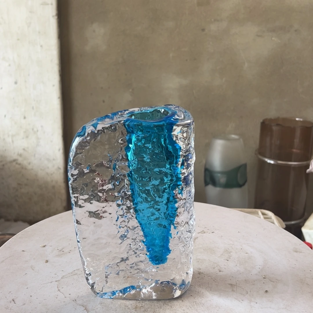弘扬琉璃花器高度20
