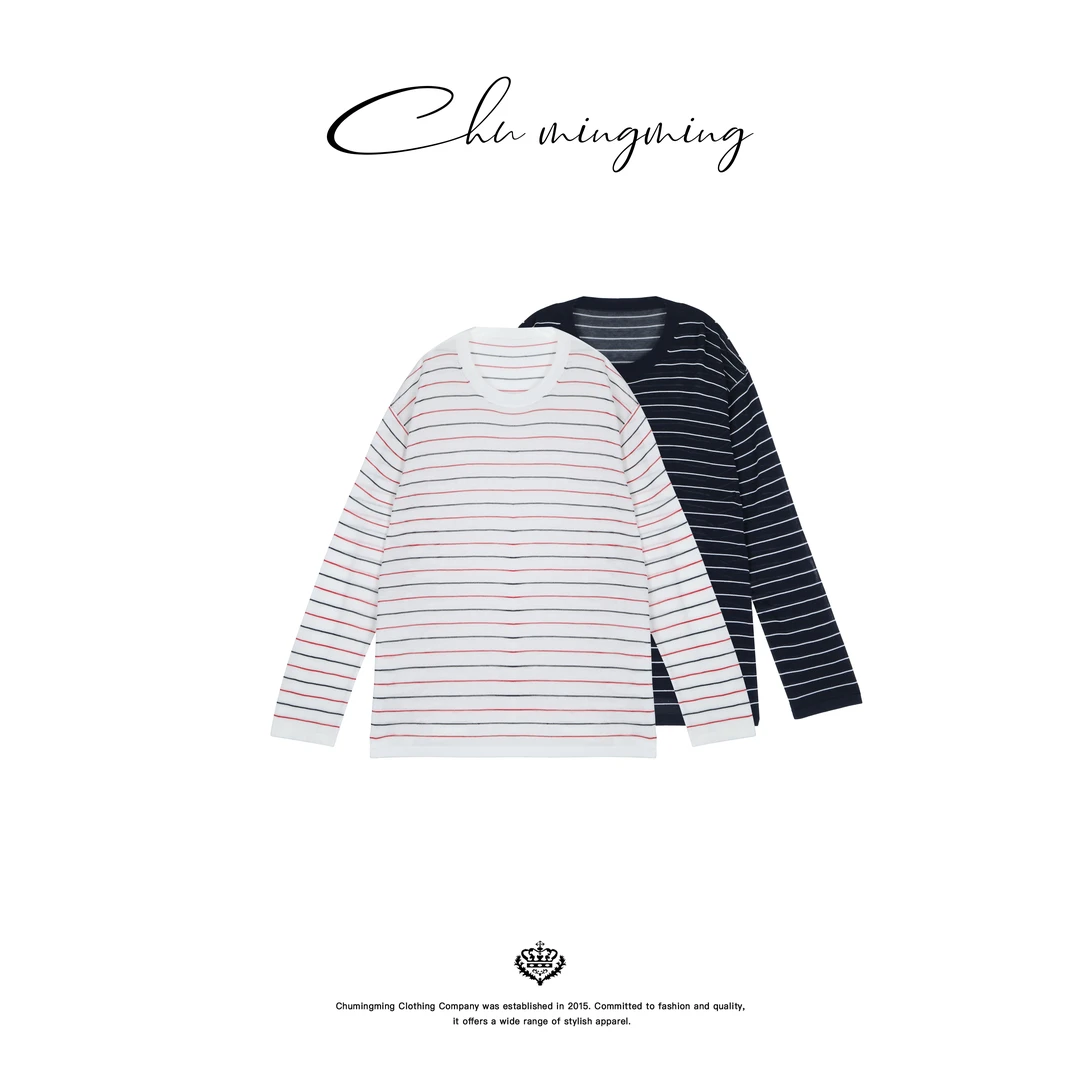 【CHUMINGMING】《弦影》条纹cs上衣YK2504