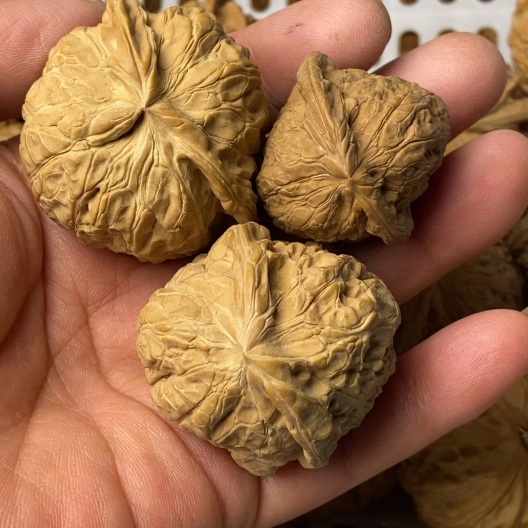 文玩核桃把件一****！南瓜