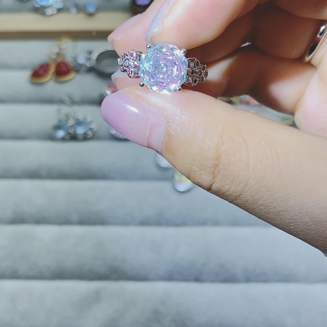 【闪购商品】银S925镶嵌耳饰托帕石