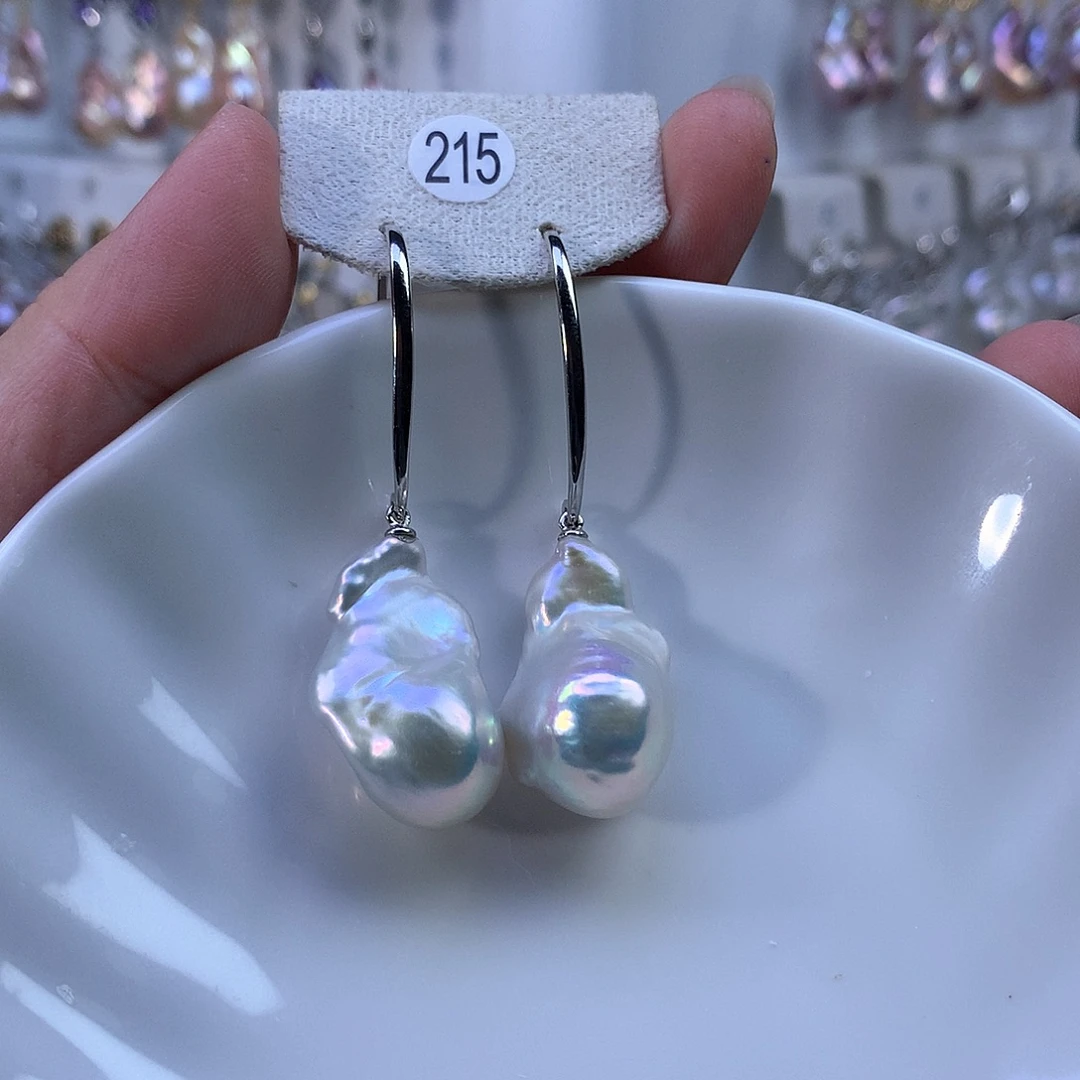 圆***糖非金属合金淡水银镶特价215号