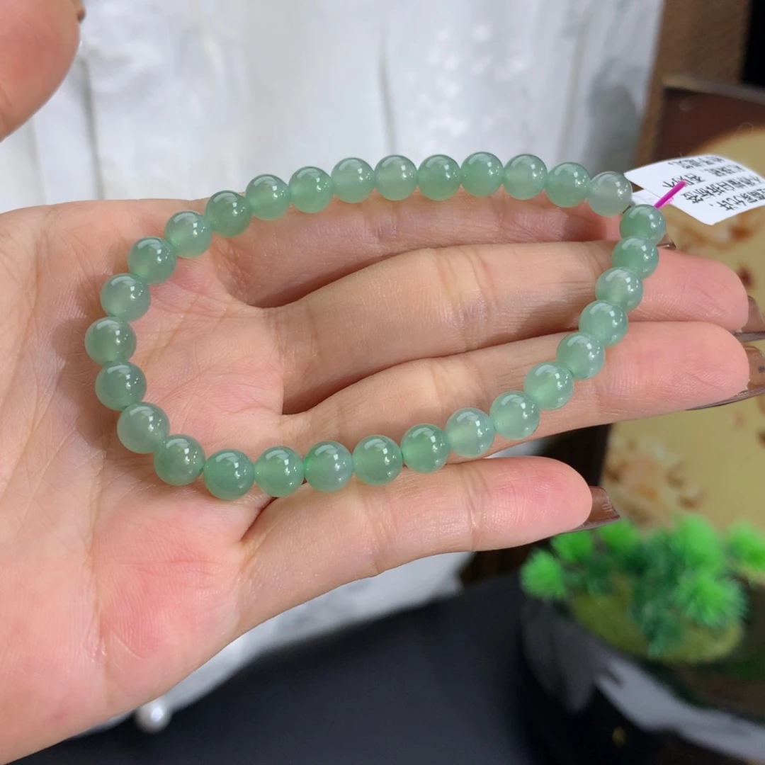 未镶嵌手串翡翠卡6冰胶晴手串