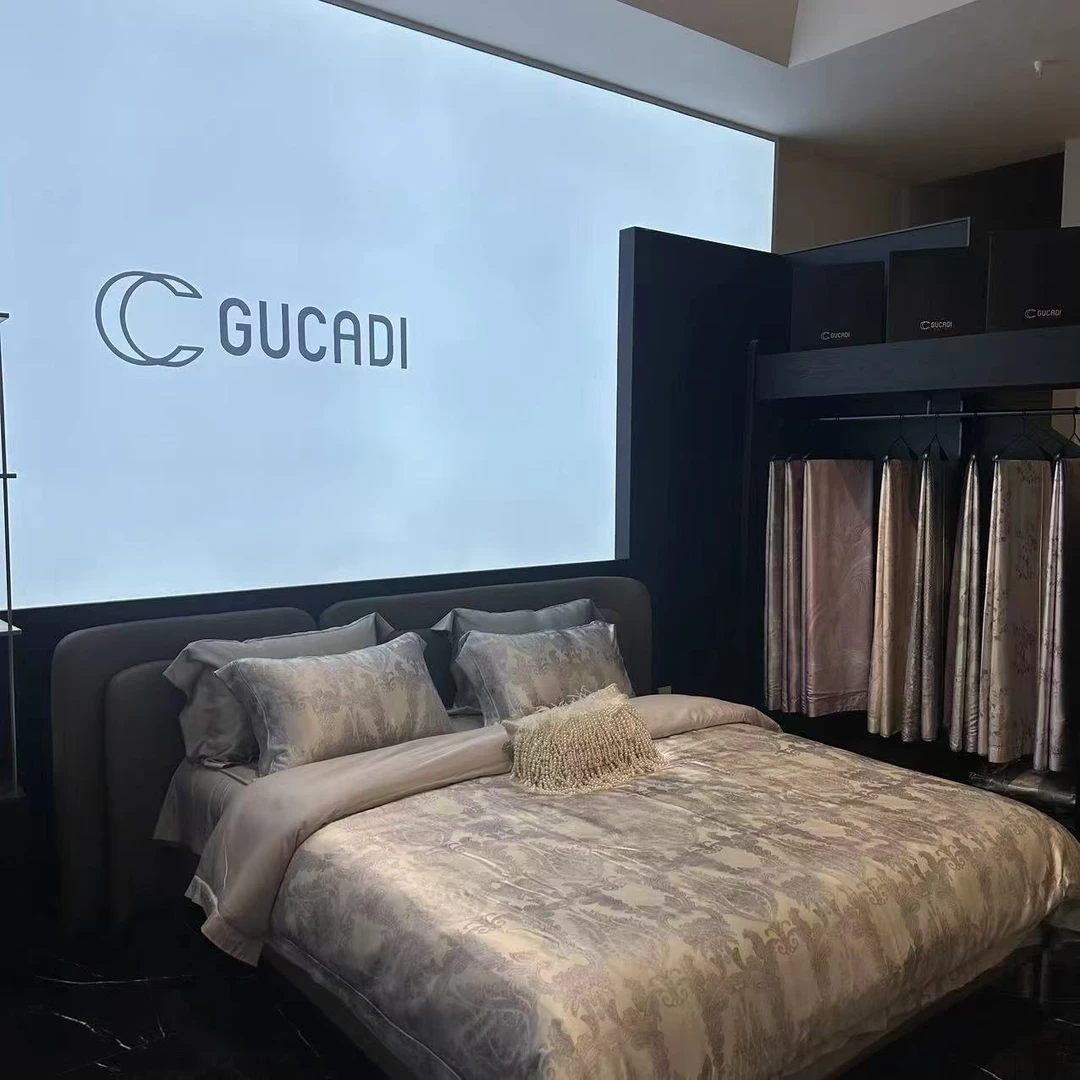 【ZIYOUREN】碧波流金  古卡迪高端全棉四件套