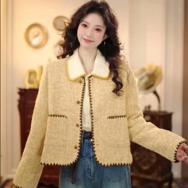 陈大事【幸运日】气质百搭长袖宽松显瘦外套JF1102005