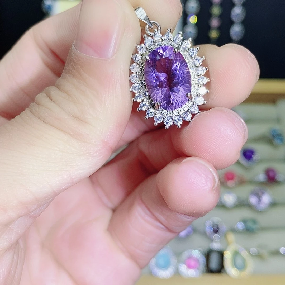 吊坠(不含链)未镶嵌紫晶