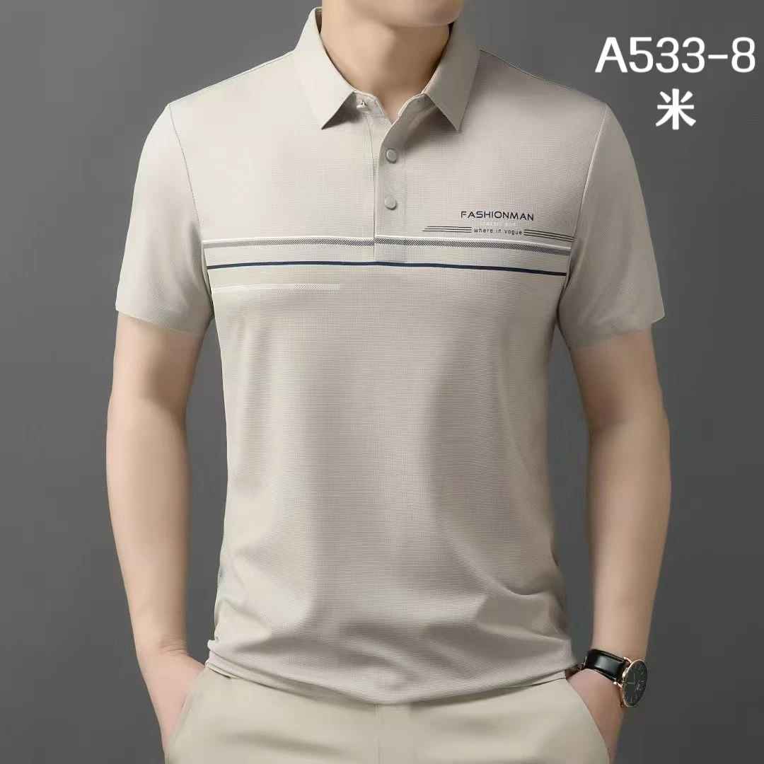 2025商务休闲POLO衫533-8