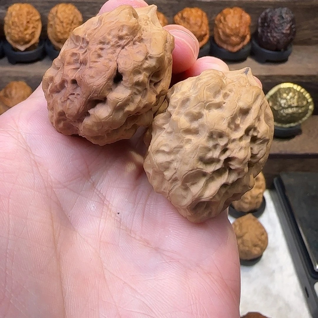 文玩核桃把件A*哥上古