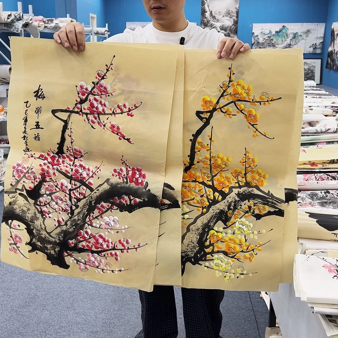 国画纯手绘作品欣赏