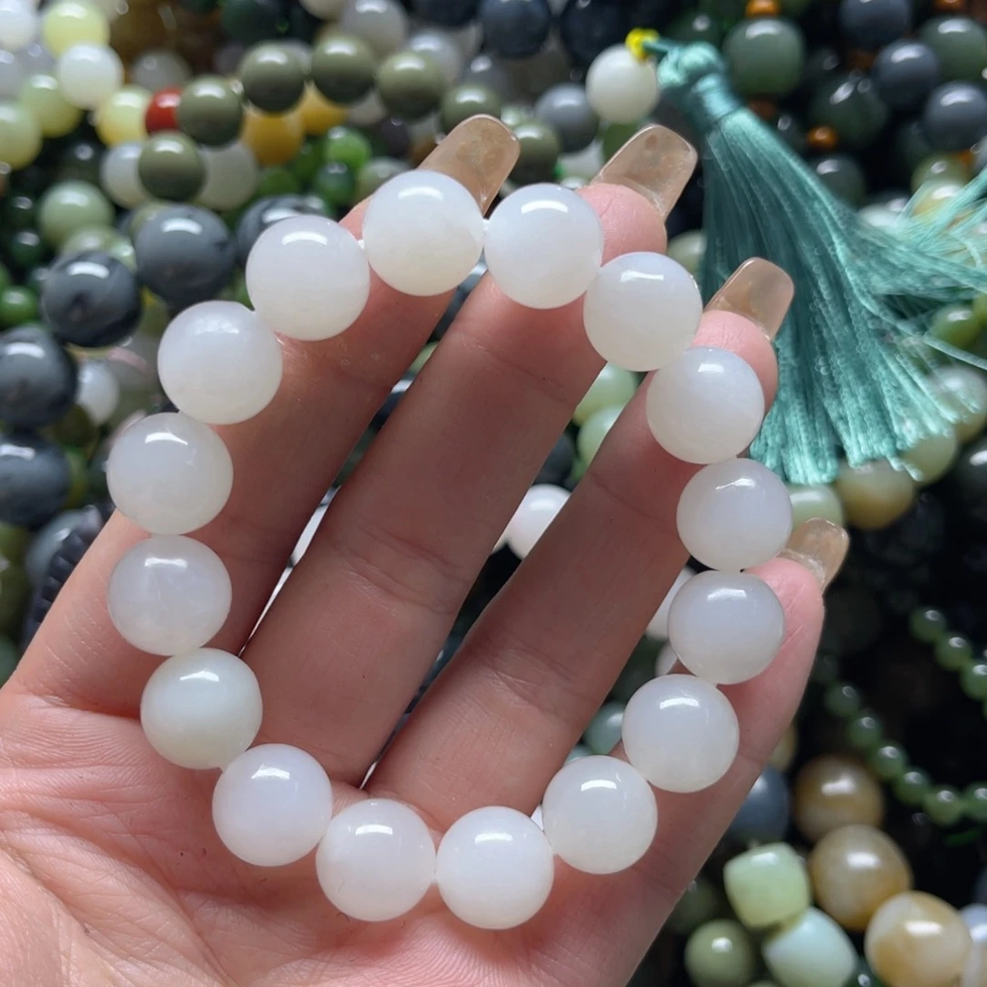 和田玉手链未镶嵌