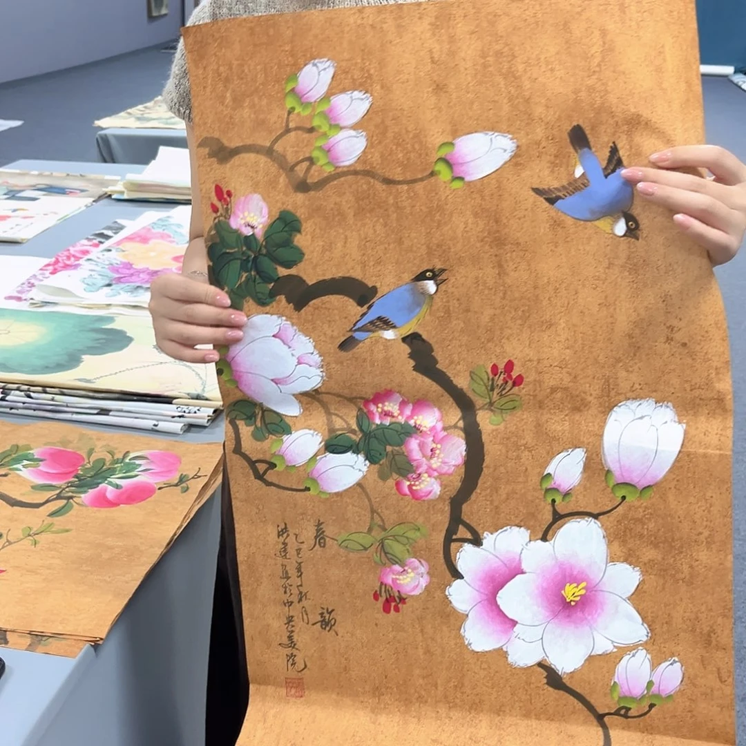 国画国画老师作品