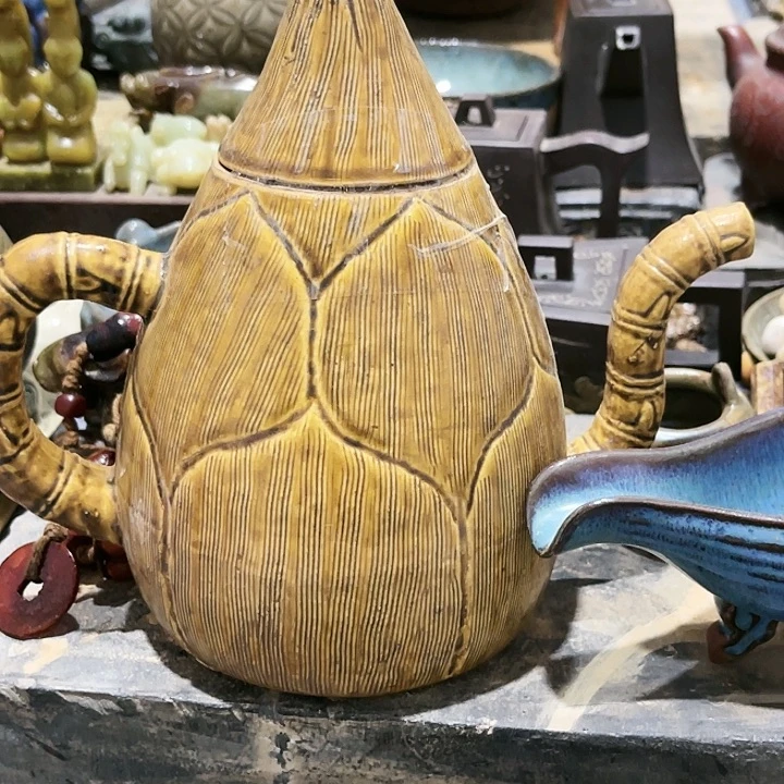 瓦当摆件摆件茶桌茶台萨**山