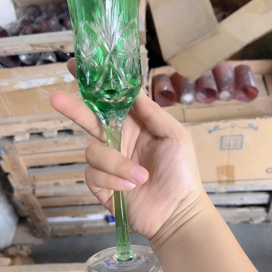 手柄款水晶玻璃如图一个