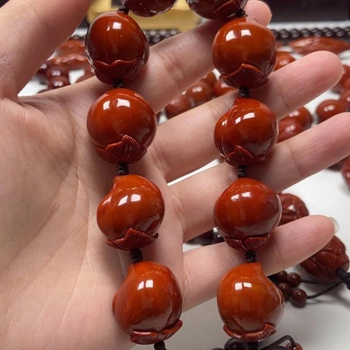 心***运橄榄核吊坠橄榄核