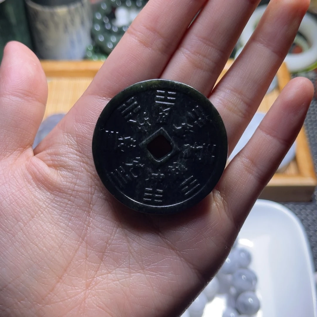 未镶嵌和田玉珠宝半成品林****柳