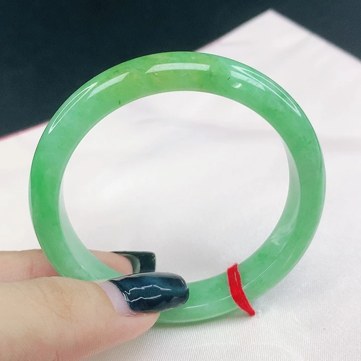 翡翠手镯未镶嵌圈52，1407