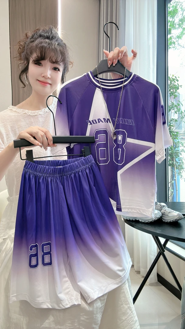 儿童装男童夏季篮球服套装潮服新款夏装大童男孩酷帅夏款运动薄款