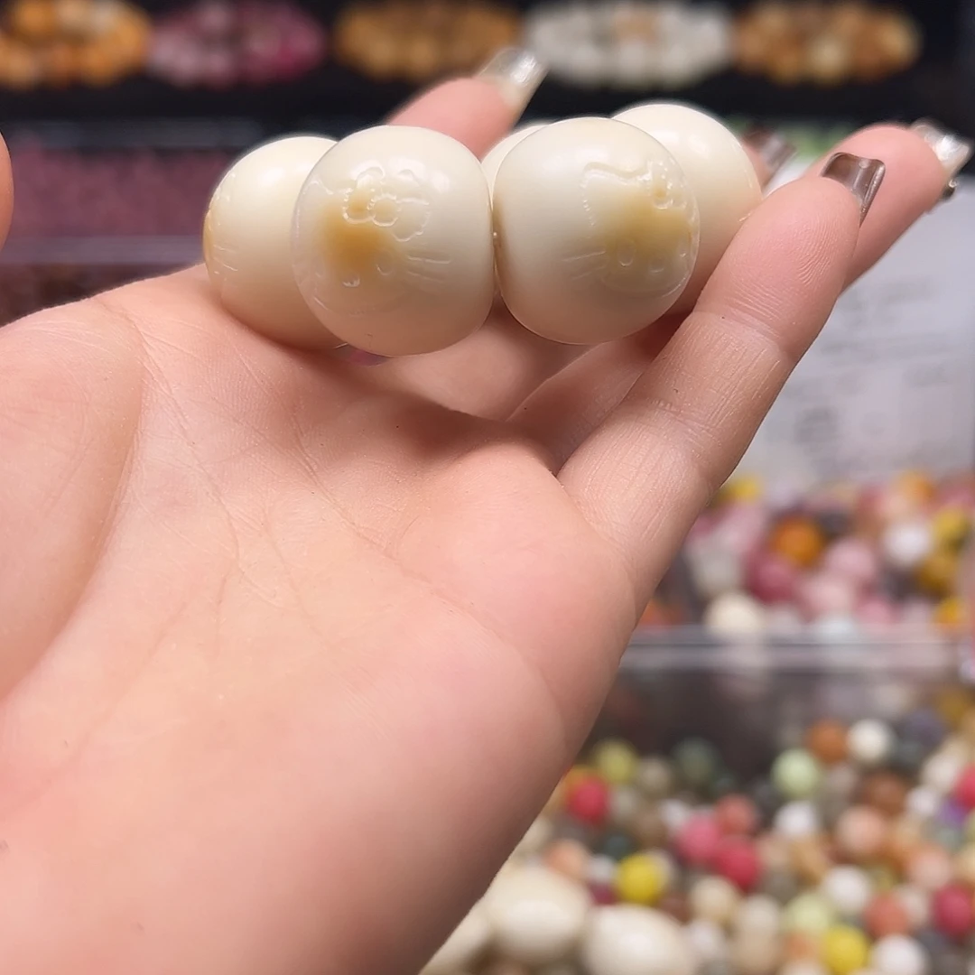 菩提根/象牙果手串通货炭烤kt蒜瓣1条