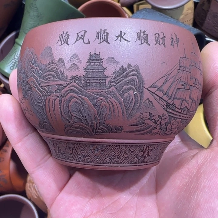 茶杯紫砂全手工制作工艺