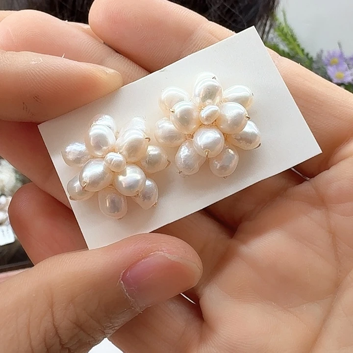 未镶嵌发饰淡水珍珠
