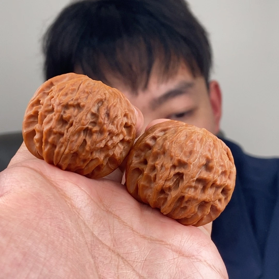 文玩核桃吊坠全品正磨40