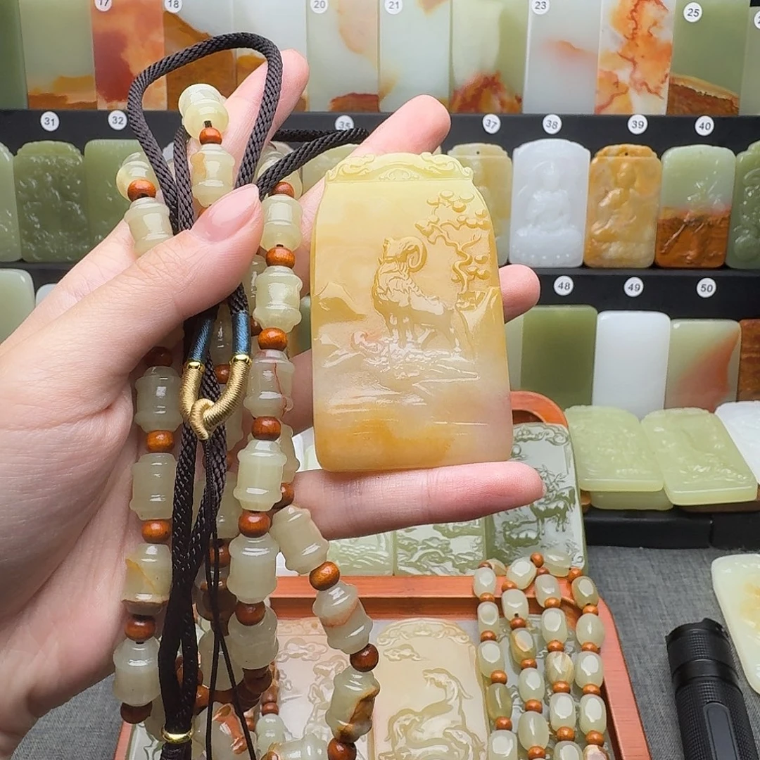 无非金属方解石玉