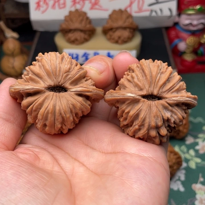 【闪购商品】把件文玩核桃46四座楼