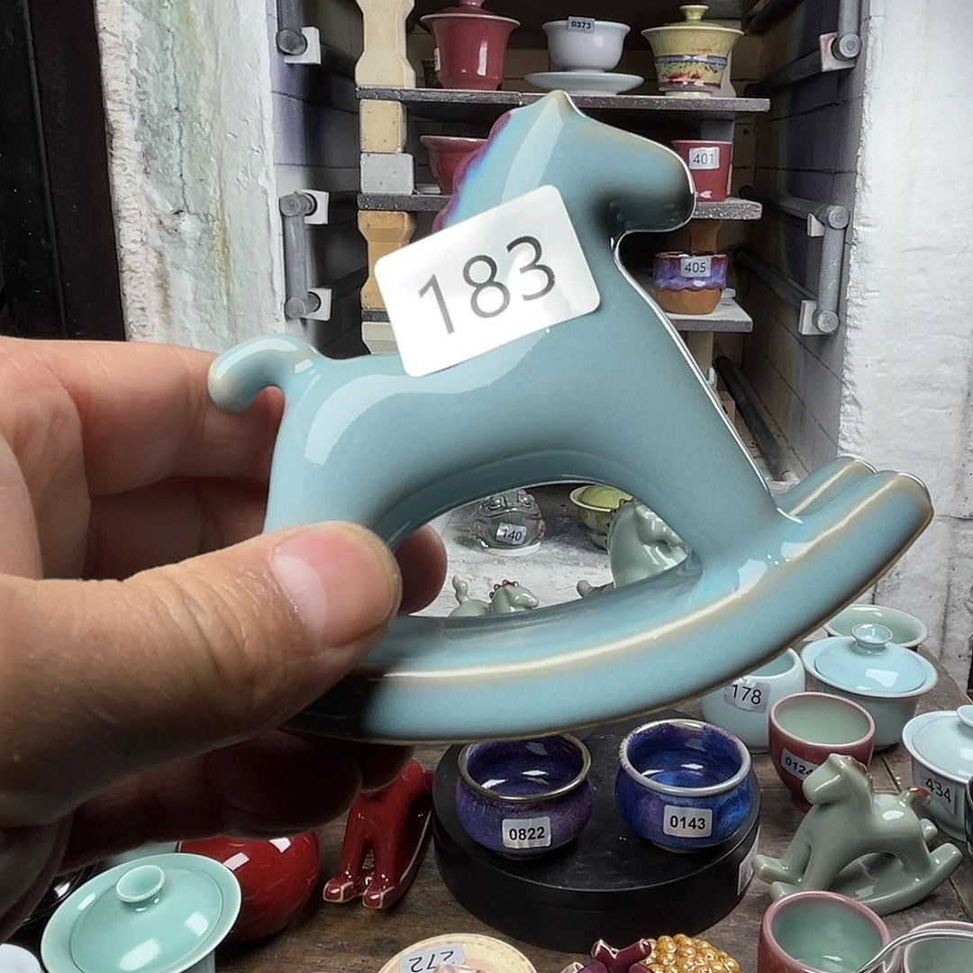 摆件陶窑口自销原矿钧瓷