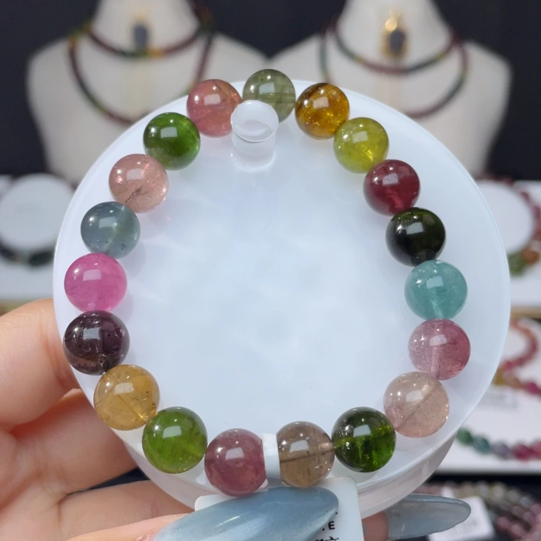 手串未镶嵌碧玺10mm+