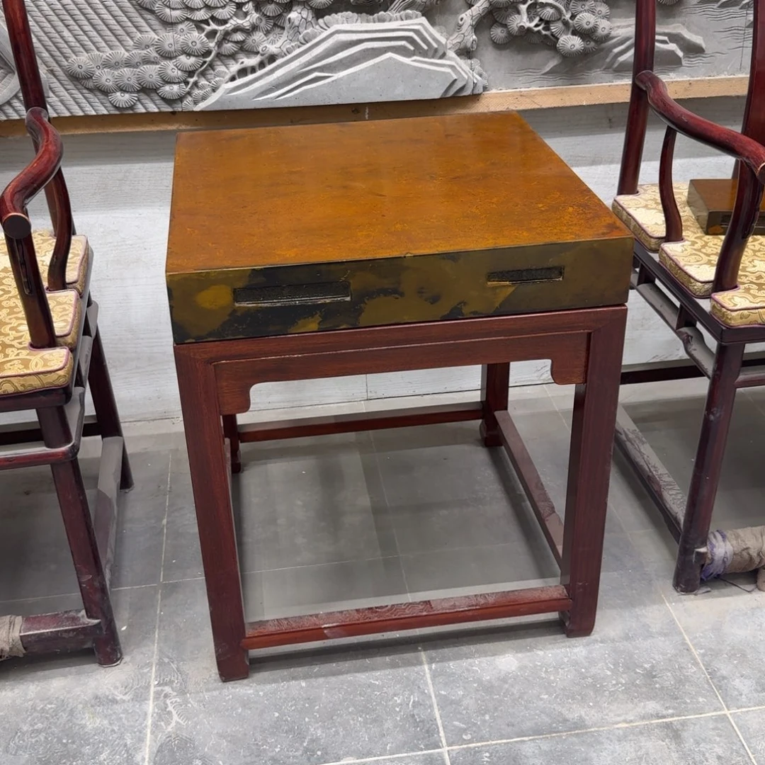 砖雕57x57 古铜色 一套 高66cm