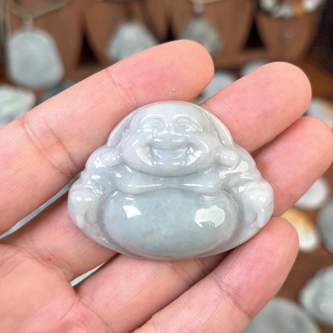 翡翠未镶嵌颈饰多样性发其一天然A货翡翠0070