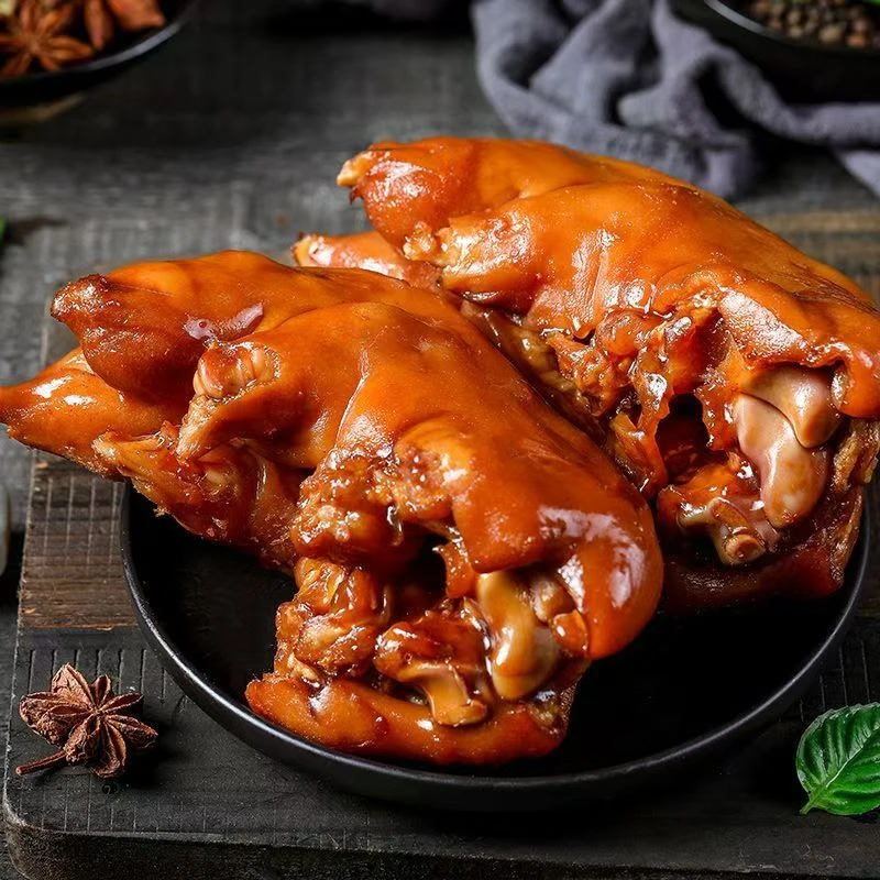 【拾味】整只五香酱卤带筋大猪蹄熟食卤香醇厚开袋即食