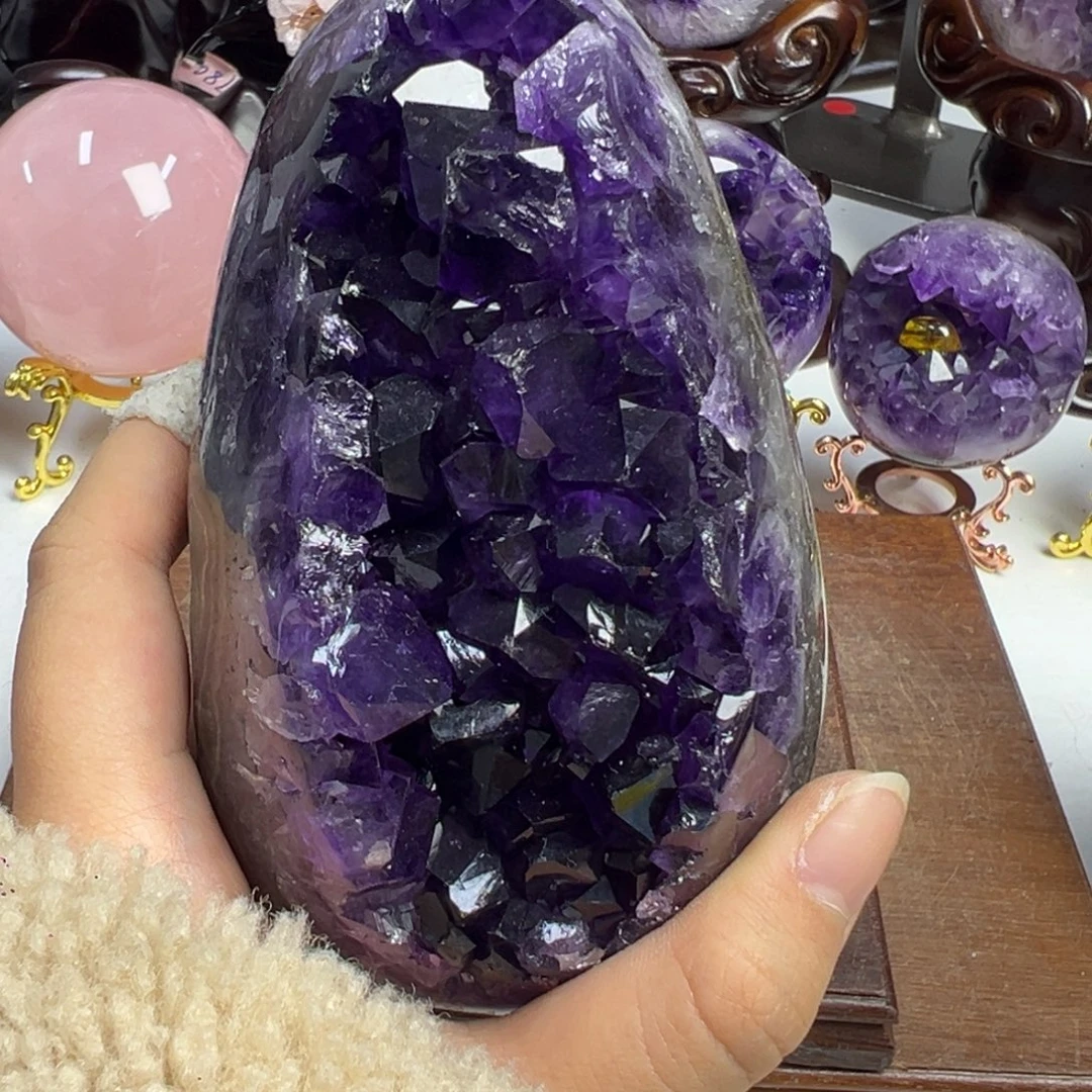 摆件未镶嵌紫晶紫水晶