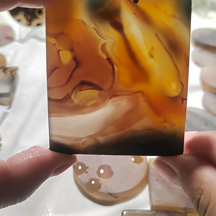 玛瑙/玉髓合金颈饰