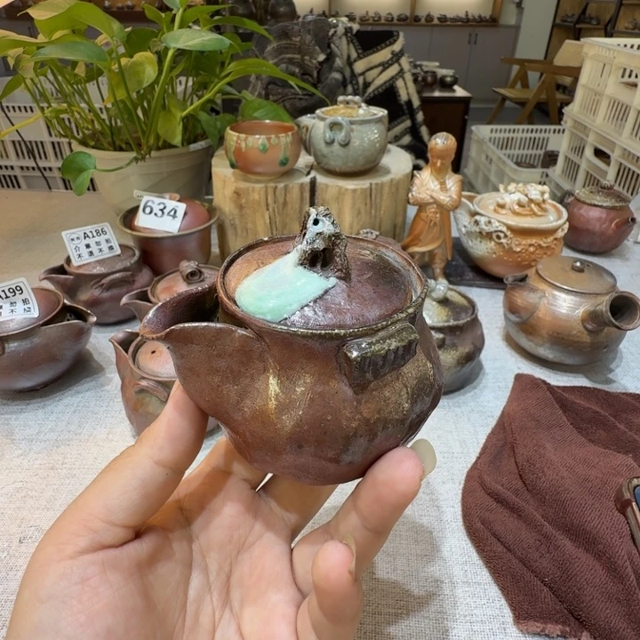 陶盘精品柴烧福利放漏