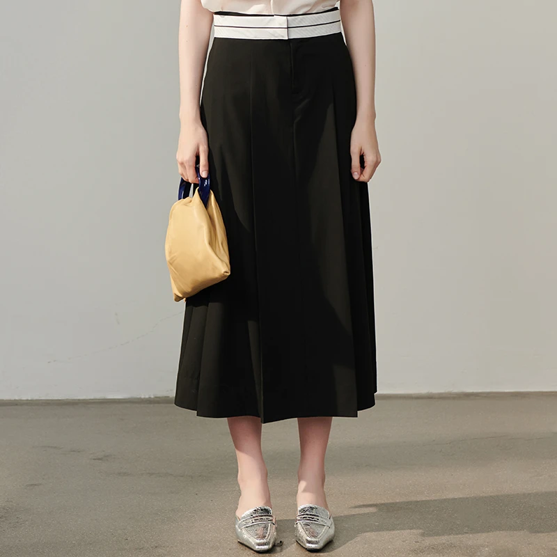 45758【碧系列】半身长裙LB6083+LB6081